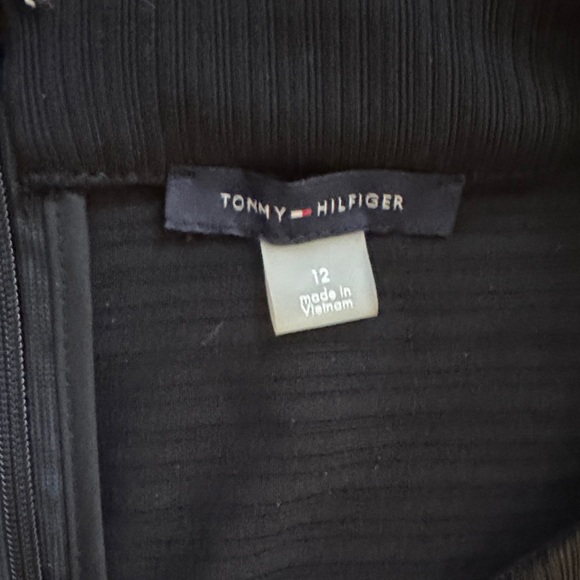 Tommy Hilfiger Elegant Black Long Sleeve Dress - Picture 2 of 2